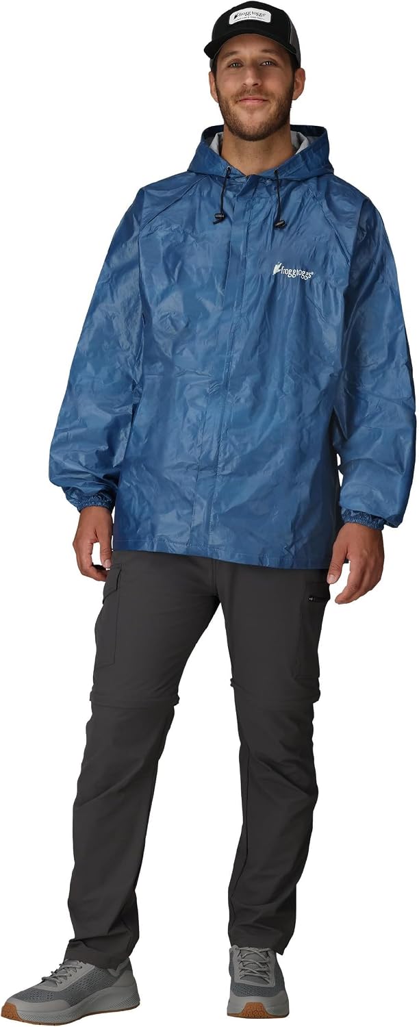 Frogg Toggs Ultra-Lite2 rain jacket in blue