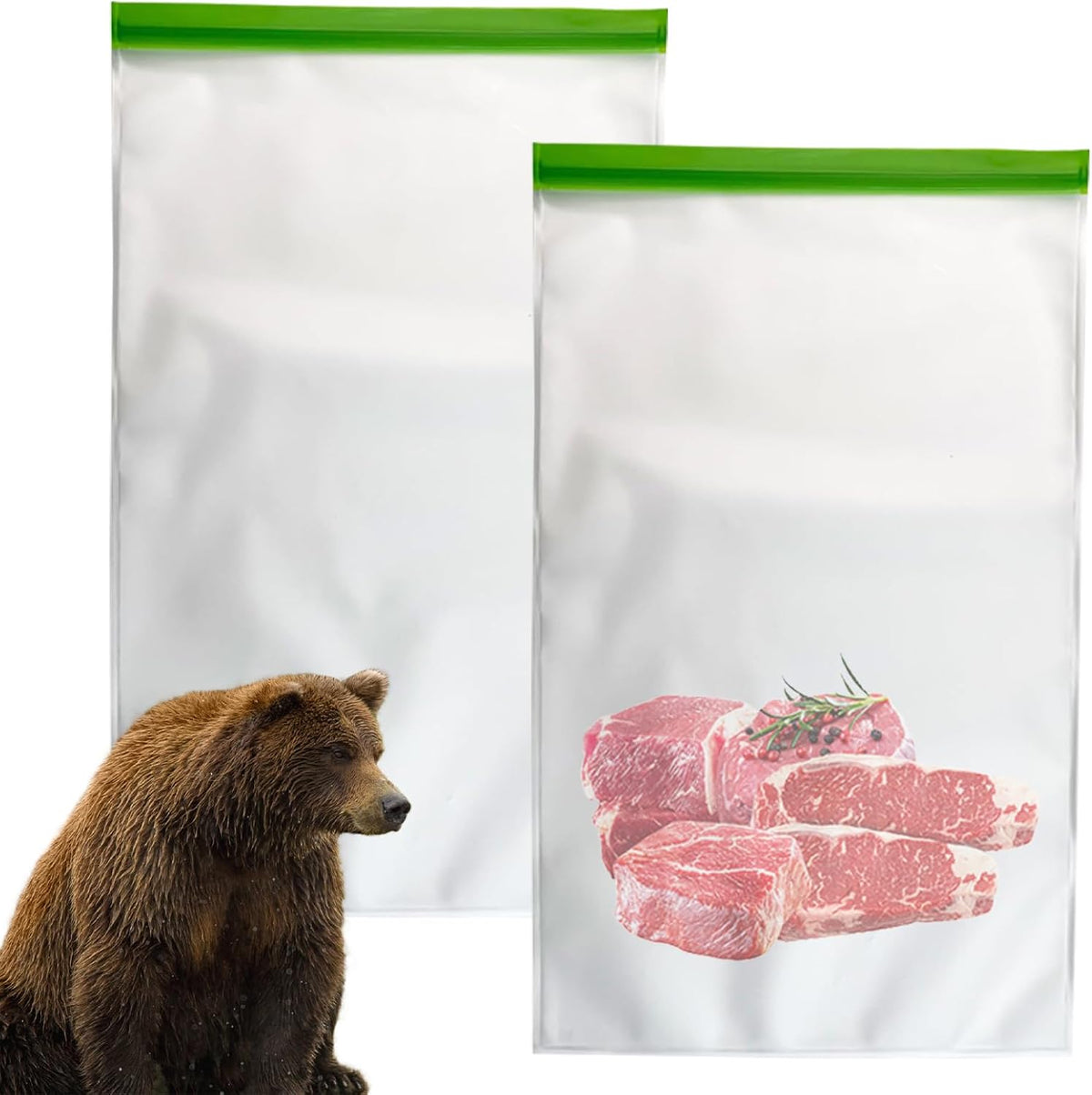 Odour-Proof Food Bags — 2 Pack