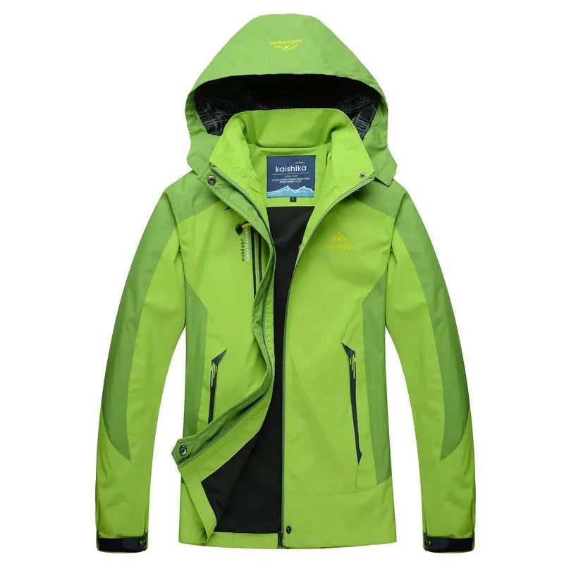 Women’s Colorblock Hooded Trail Jacket