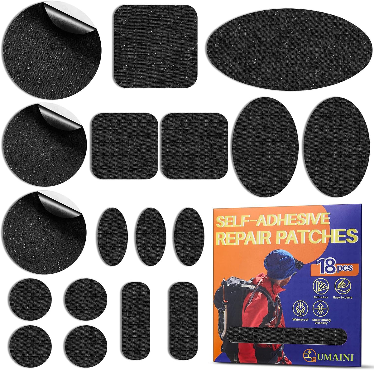 Nylon repair tape kit