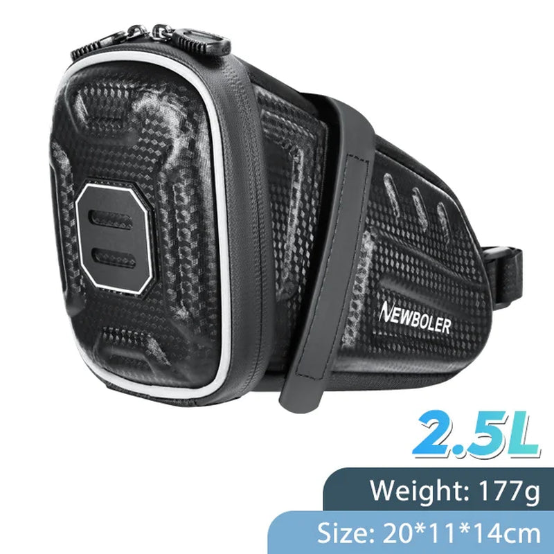 Bicycle Saddle Bag Waterproof Mountain Bike Saddle Storage Seat Rear Tool Pouch Bag Saddle Outdoor Cycling MTB Accessories