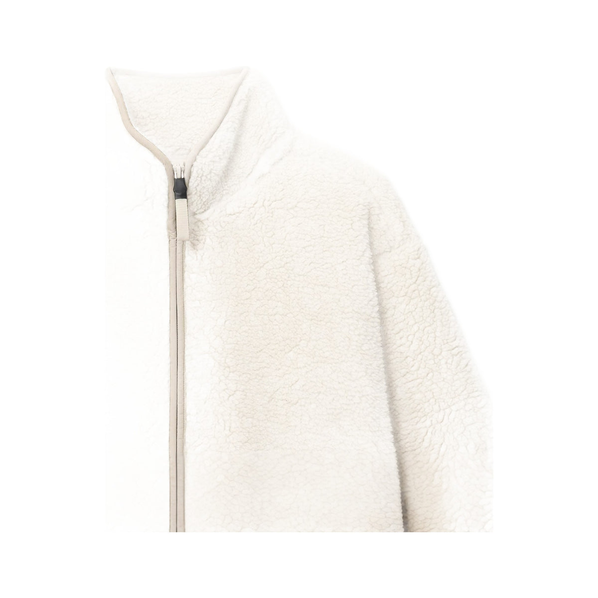 Women’s Sherpa Half-Zip Fleece, alternate view, photographed on a white background