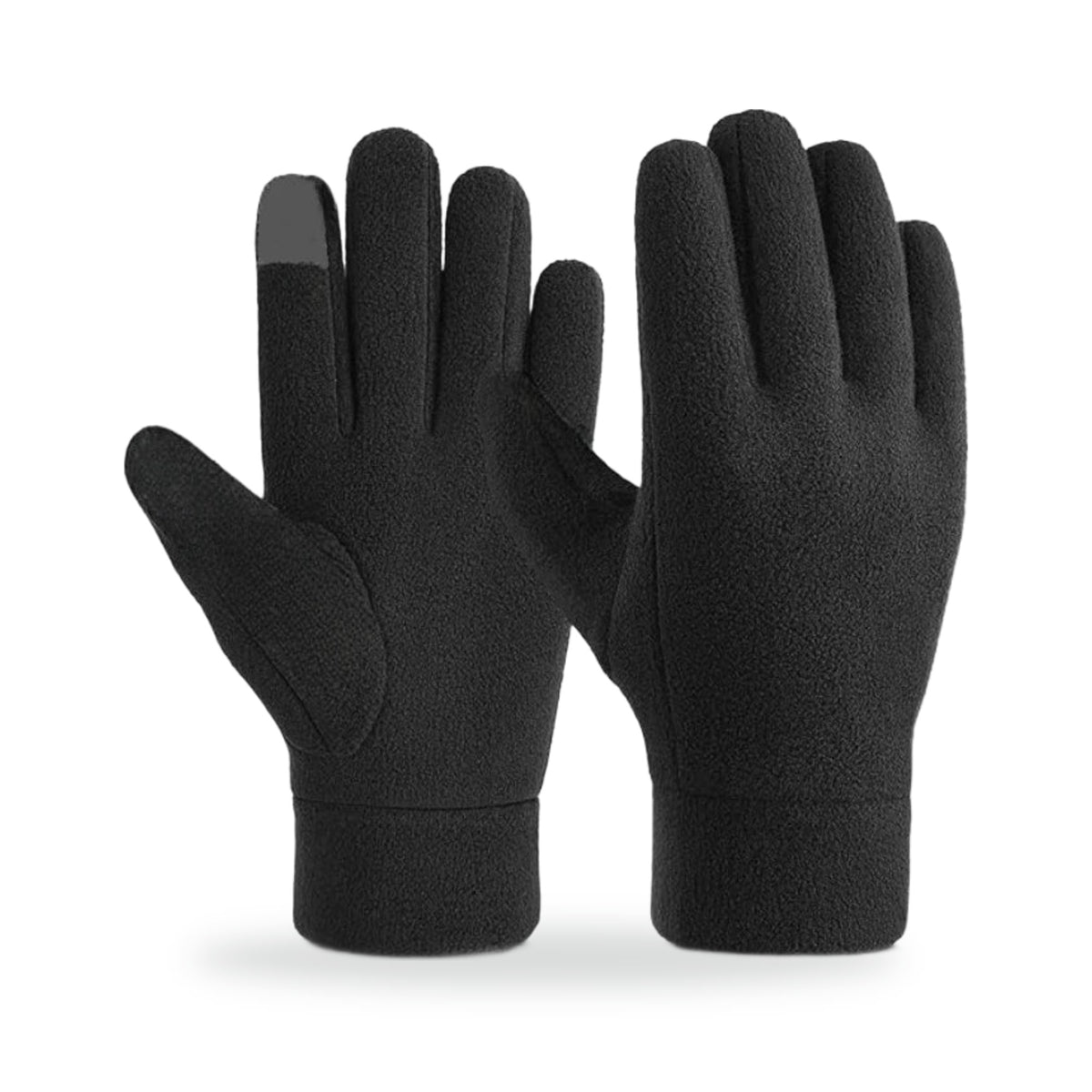 Fleece-Lined Winter Gloves, photographed on a white background
