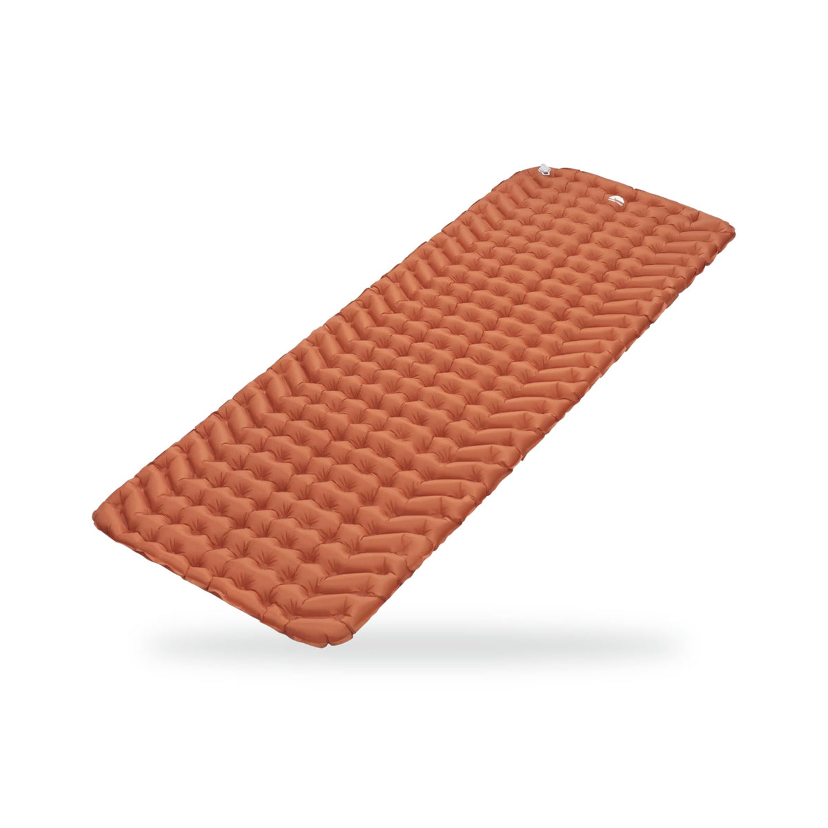 Rectangular Camping Air Pad, photographed on a white background