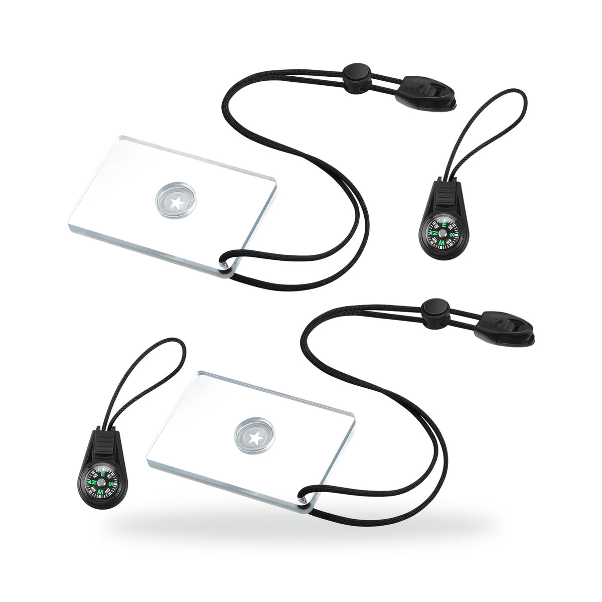 Signal Mirror — 2 Pack, photographed on a white background