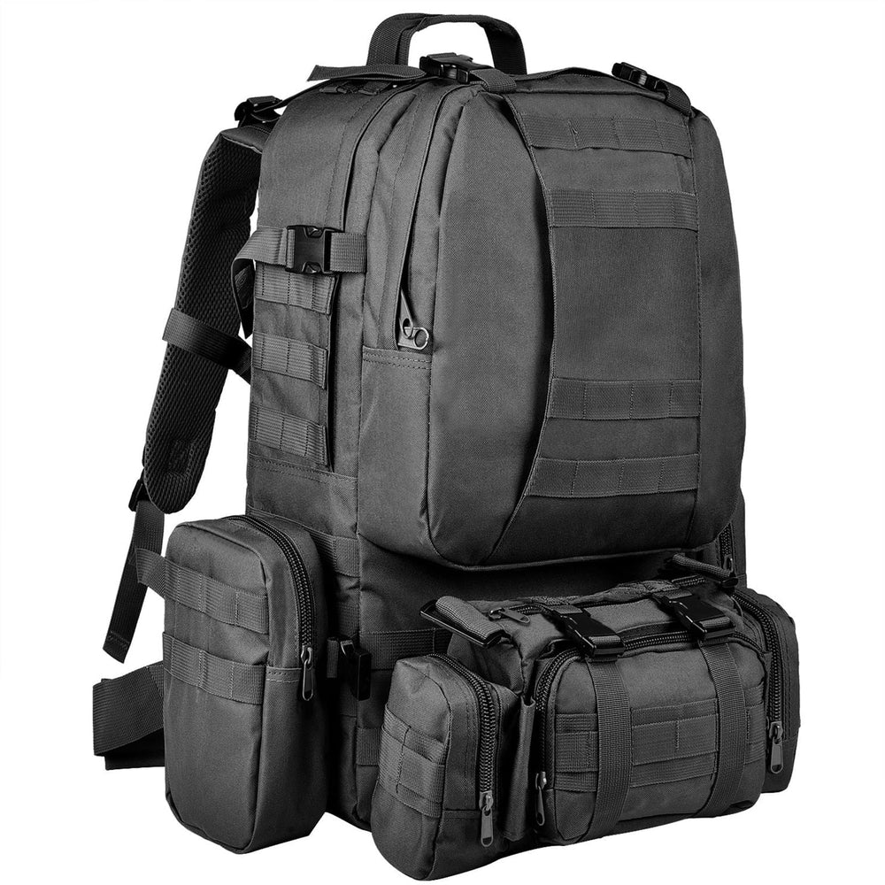 60L Trail Backpack — Black