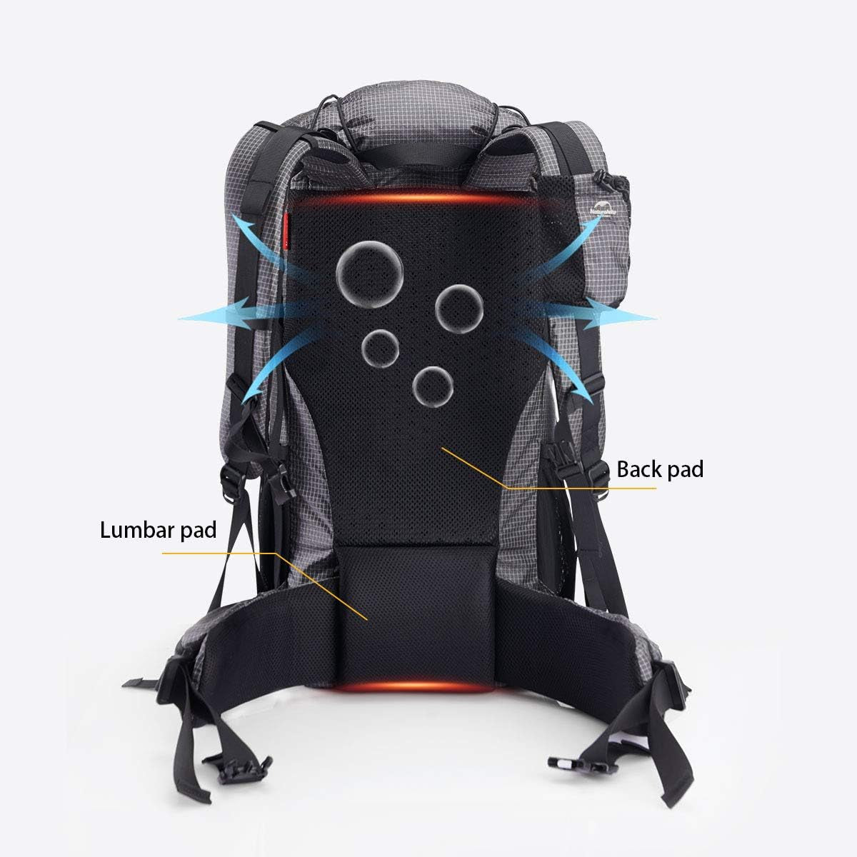 65L Internal-Frame Backpacking Pack