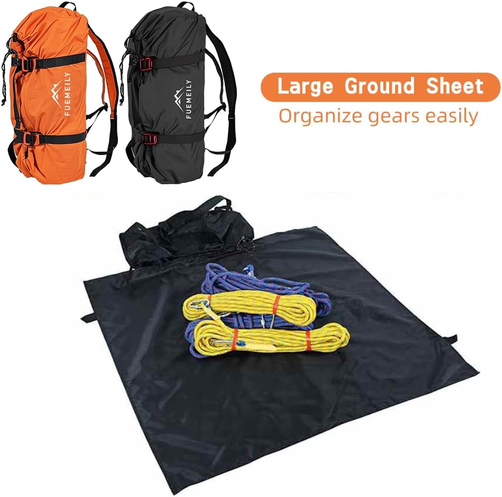 Climbing Rope Bag with Ground Tarp