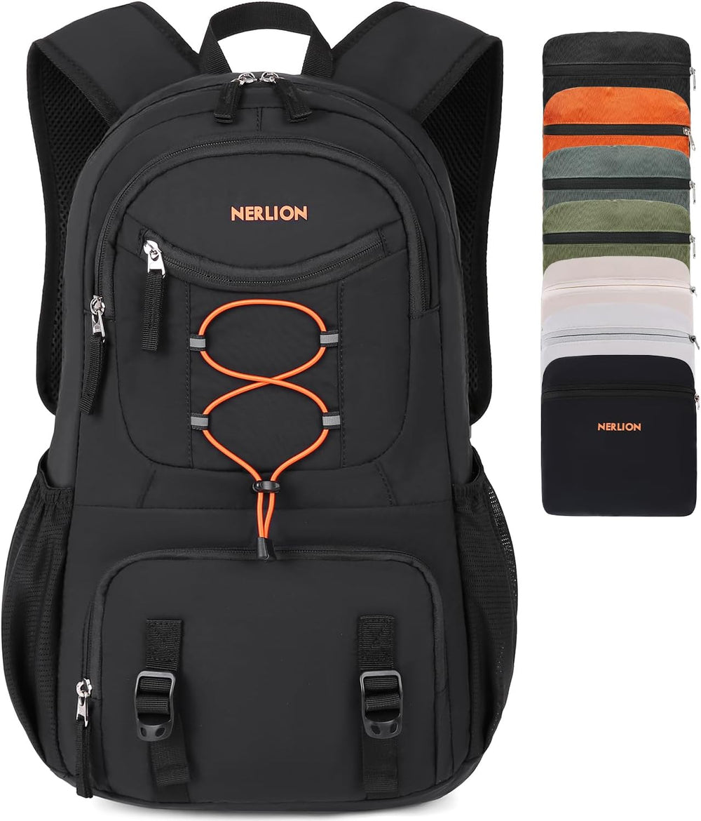 35L Trail Daypack — Black/Orange