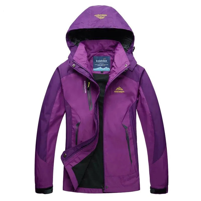 Women’s Colorblock Hooded Trail Jacket