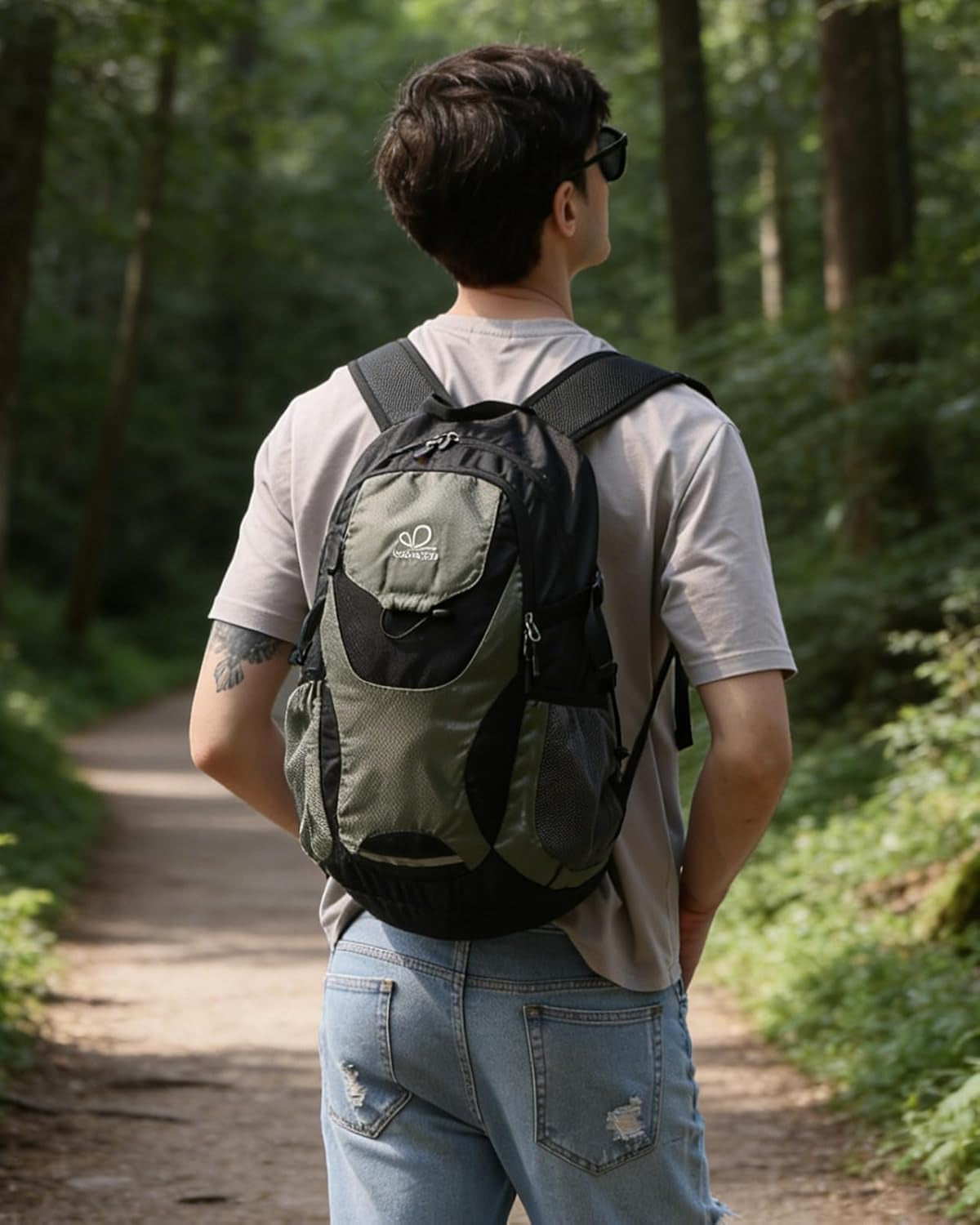 Lightweight Packable Hiking Backpack, 30L Day Pack