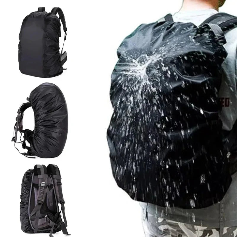20L-60L Backpack Rain Shield Waterproof Dustproof Sun-Protected Bag Shield Outdoor Camping Hiking Backpack Protective Cover