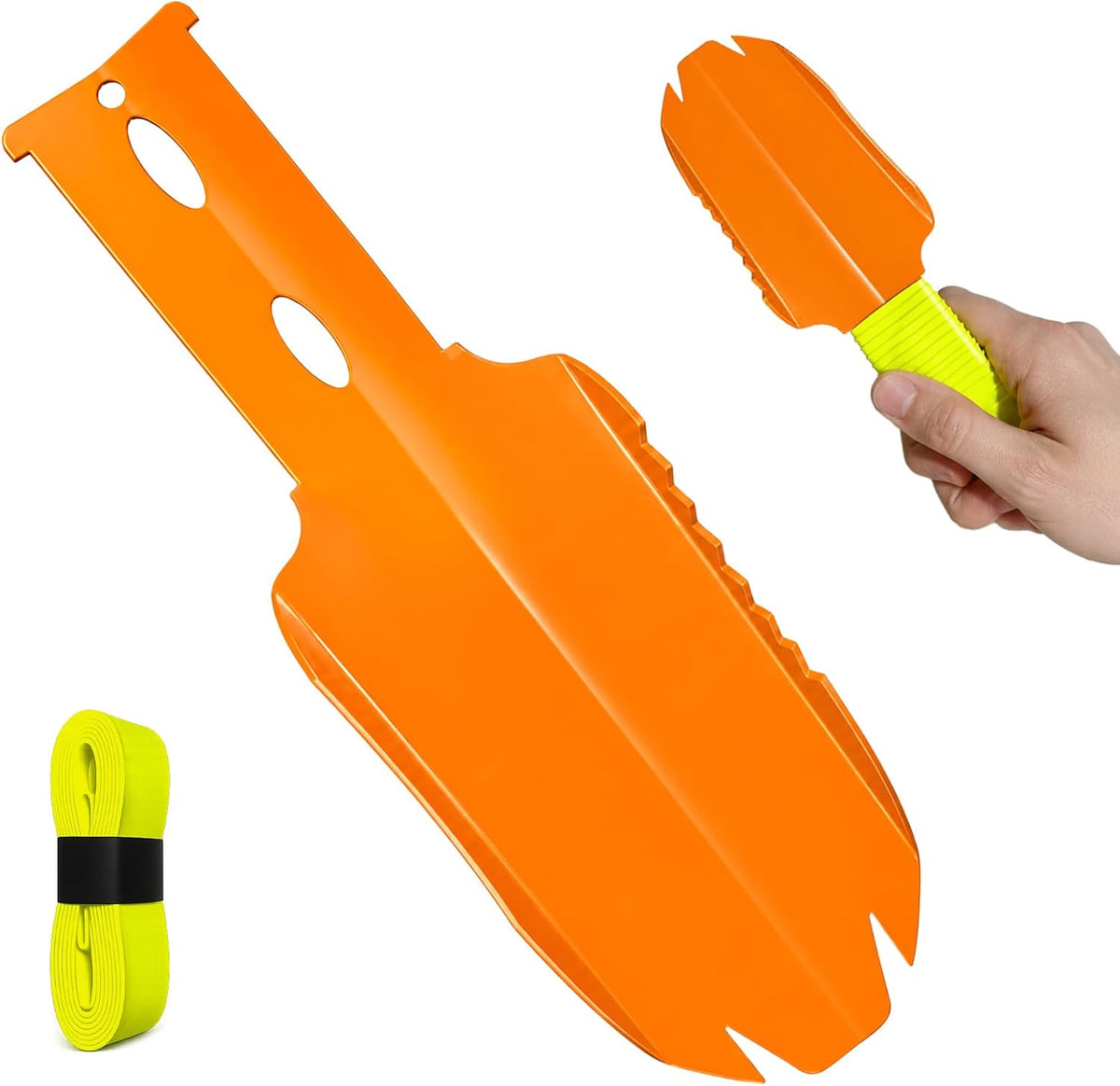 Ultralight folding trail trowel