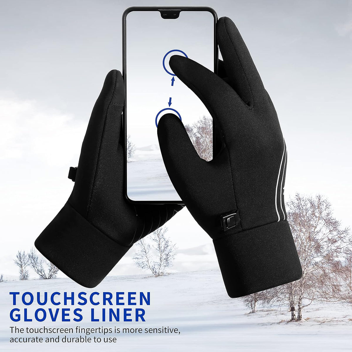 Liner gloves palm grip