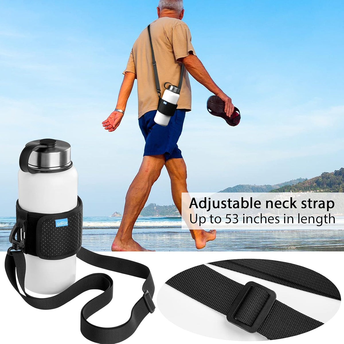 Adjustable Water-Bottle Carrier