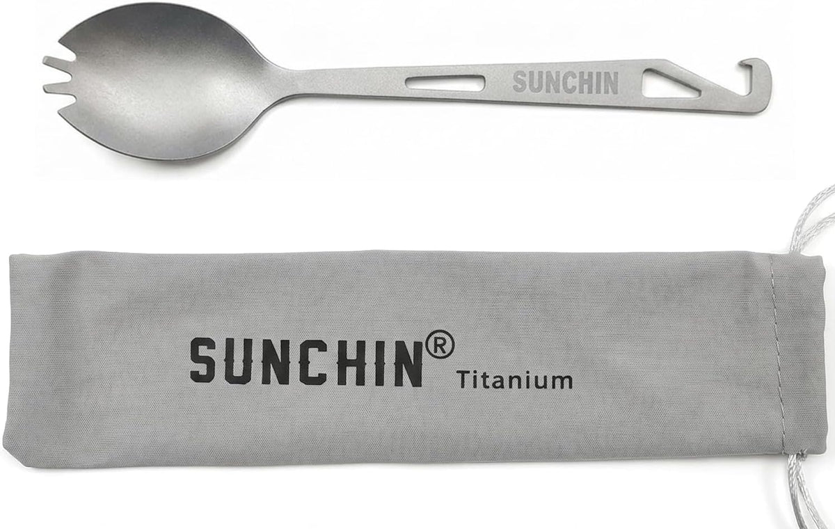 Titanium 3-in-1 spork