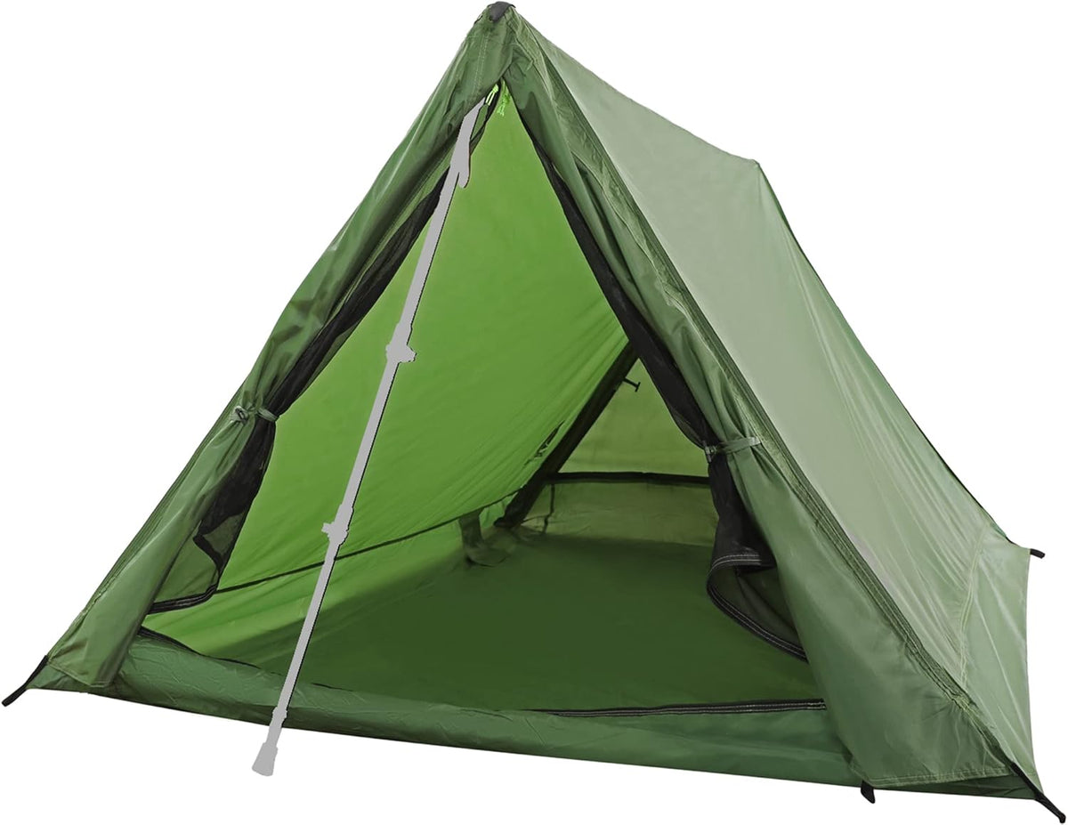 2 Person Trekking Pole Tent, Ultralight Camping Backpacking Tent (NO Poles)