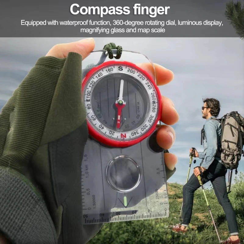 Ultralight Baseplate Navigation Compass