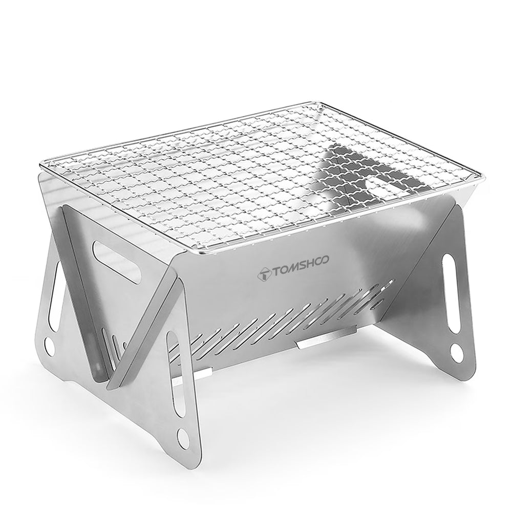 Folding Stainless-Steel Wood Stove
