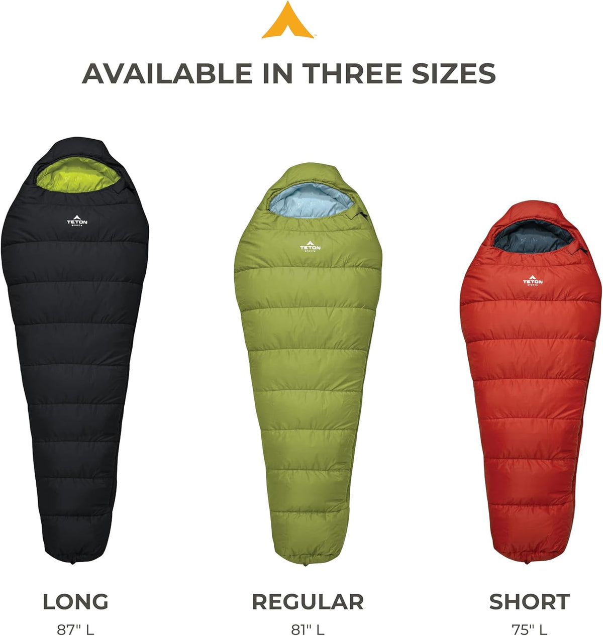 Lightweight Mummy Sleeping Bag with Compression Sack