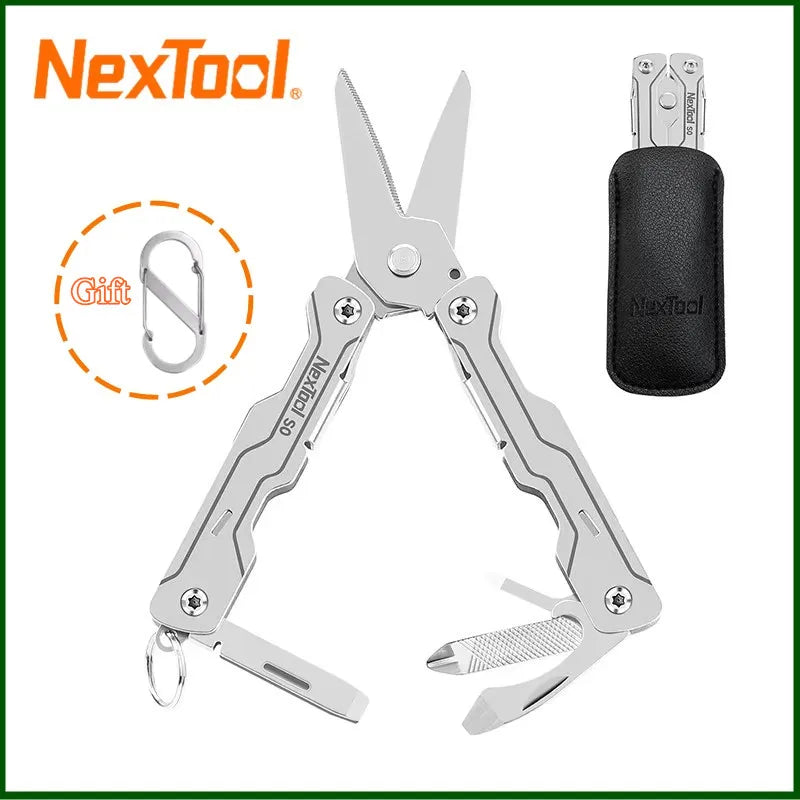 8-in-1 Mini Keychain Multitool