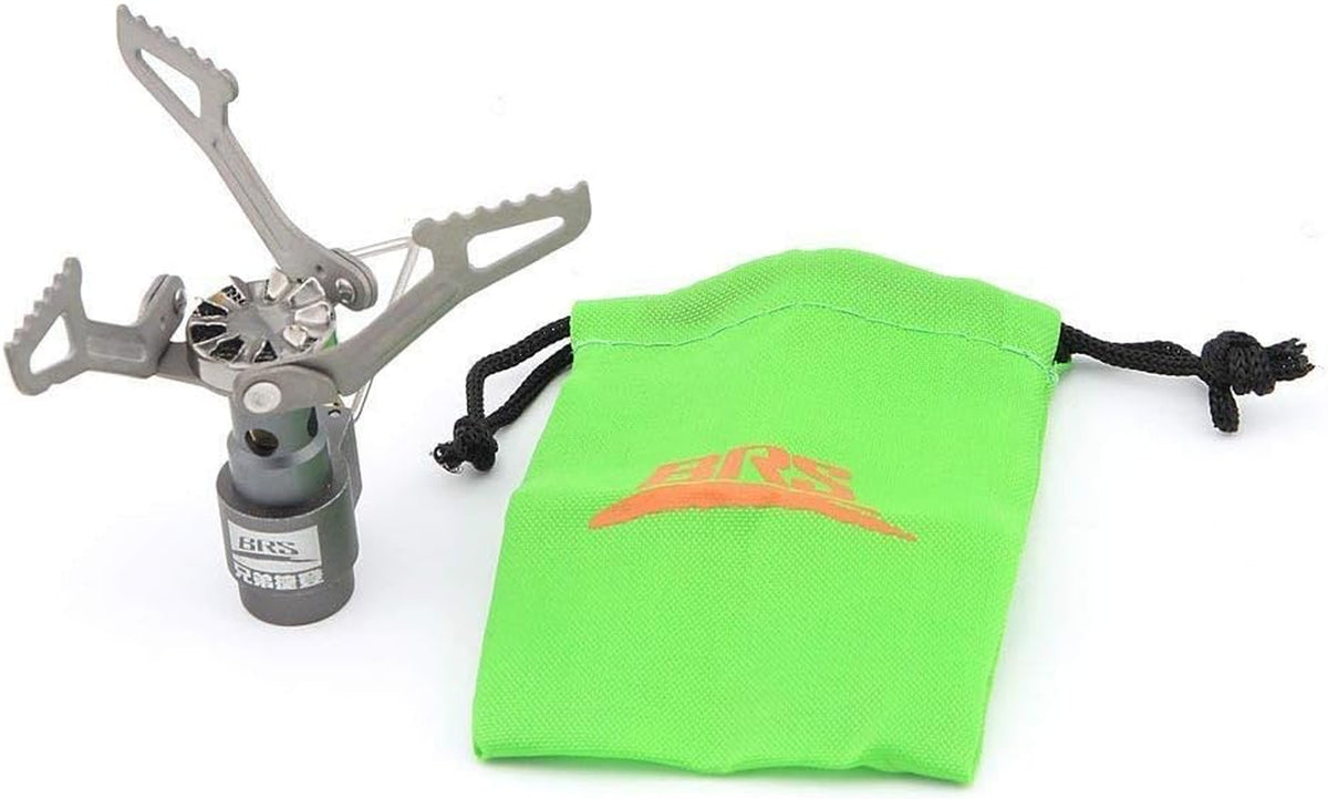 Outdoor -3000T Ultra-Light Titanium Alloy Miniature Portable Picnic Camping Gas Cooking Stove Portable Ultralight Burner 25Gram