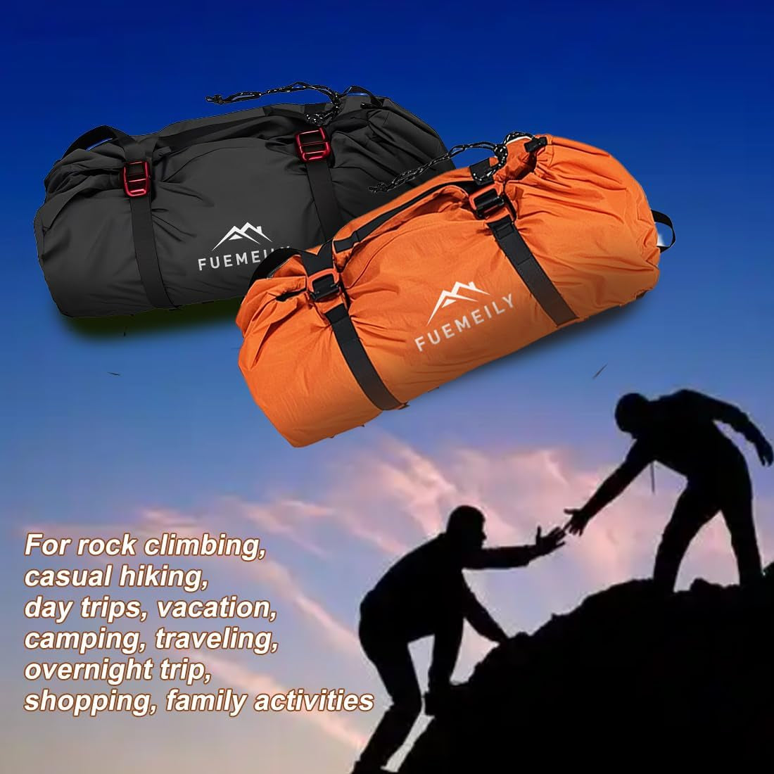 Climbing Rope Bag with Ground Tarp