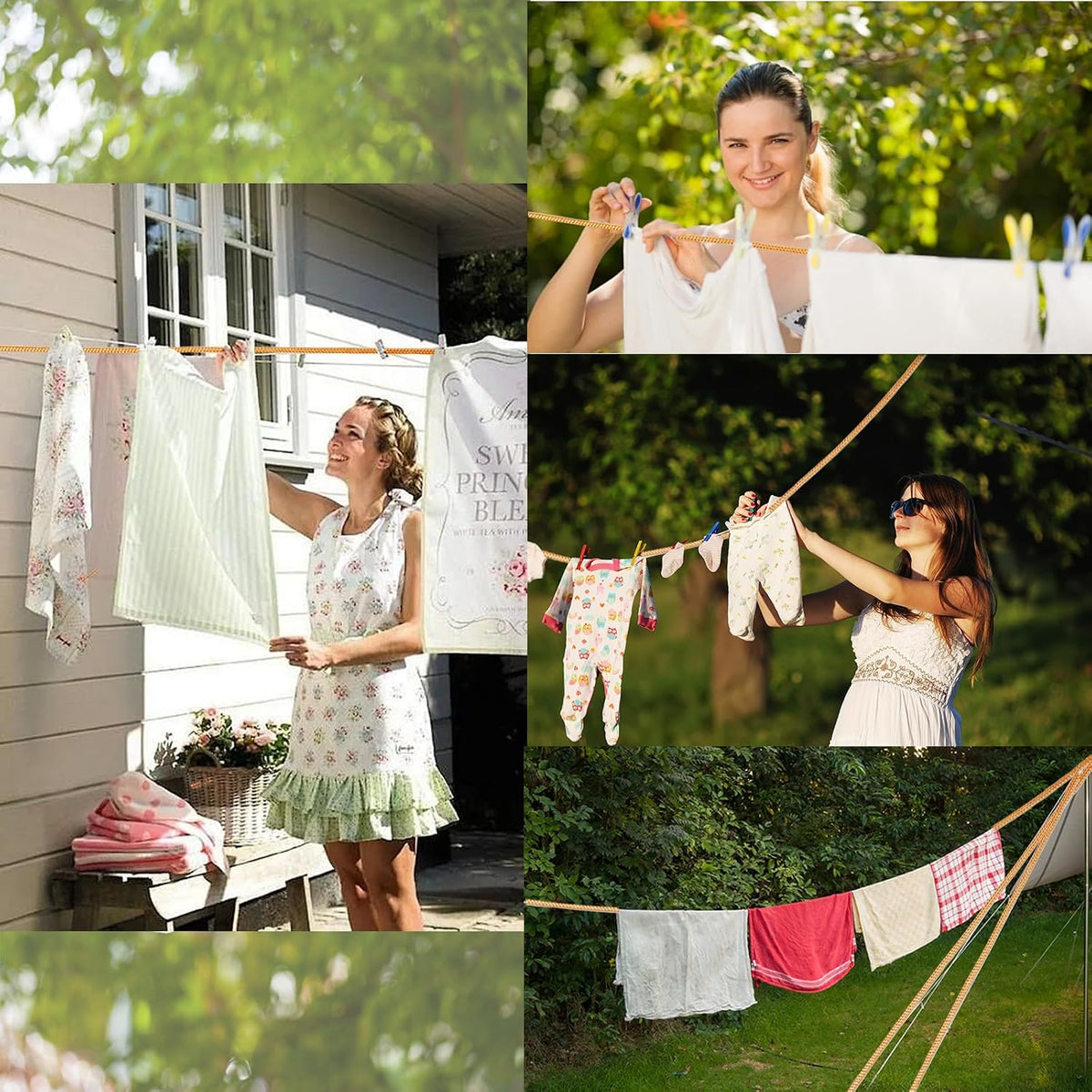 10m Retractable Camping Clothesline