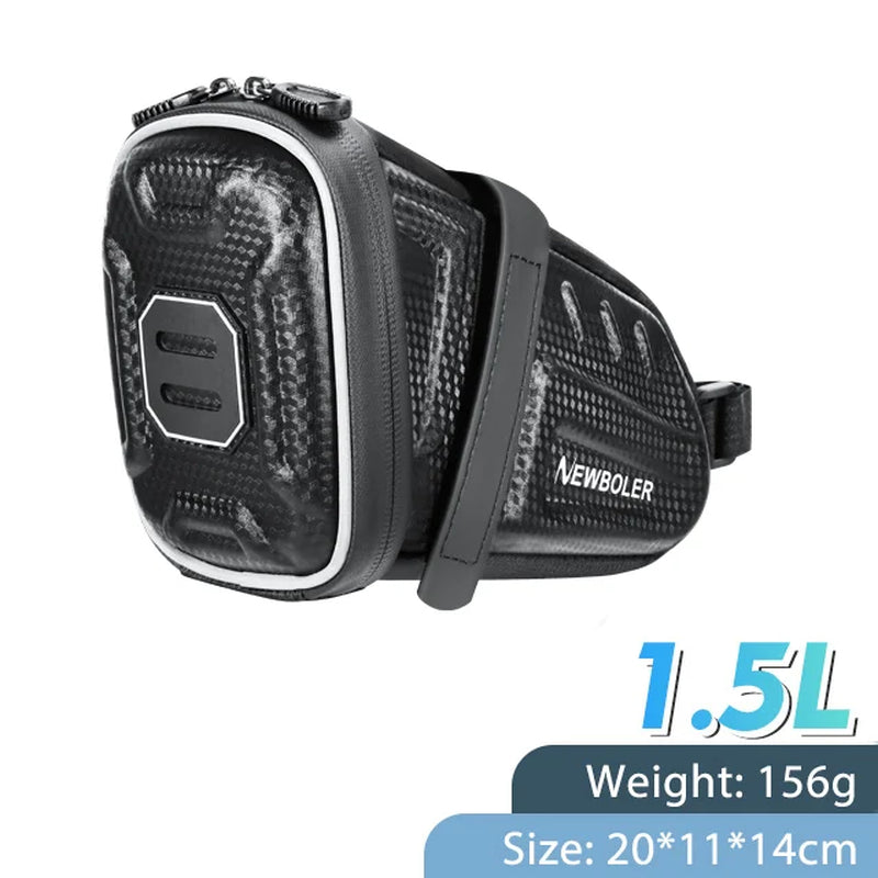 Bicycle Saddle Bag Waterproof Mountain Bike Saddle Storage Seat Rear Tool Pouch Bag Saddle Outdoor Cycling MTB Accessories