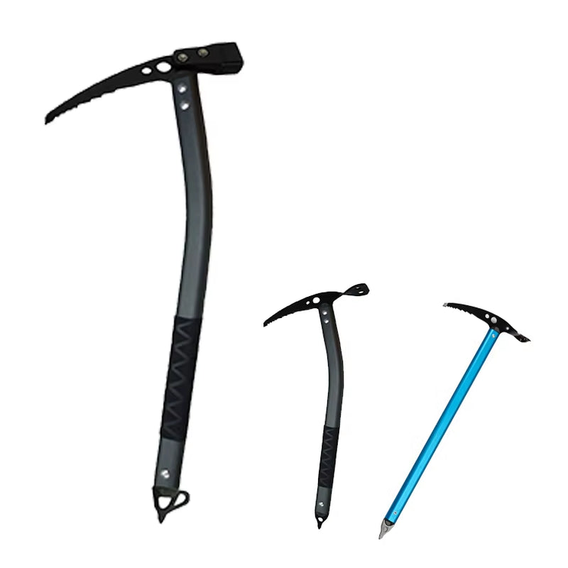 Handy Man High Quality Anodized 711G Steel Bending Ice Hammer 23Cm Pick Head Axe Aluminum Alloy Handle Ice Mountain Climbing CE