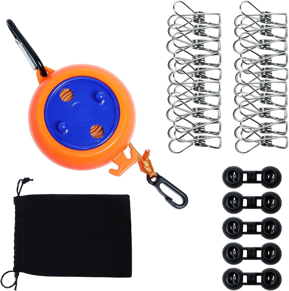 10m Retractable Camping Clothesline