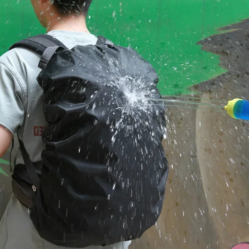 20L-60L Backpack Rain Shield Waterproof Dustproof Sun-Protected Bag Shield Outdoor Camping Hiking Backpack Protective Cover