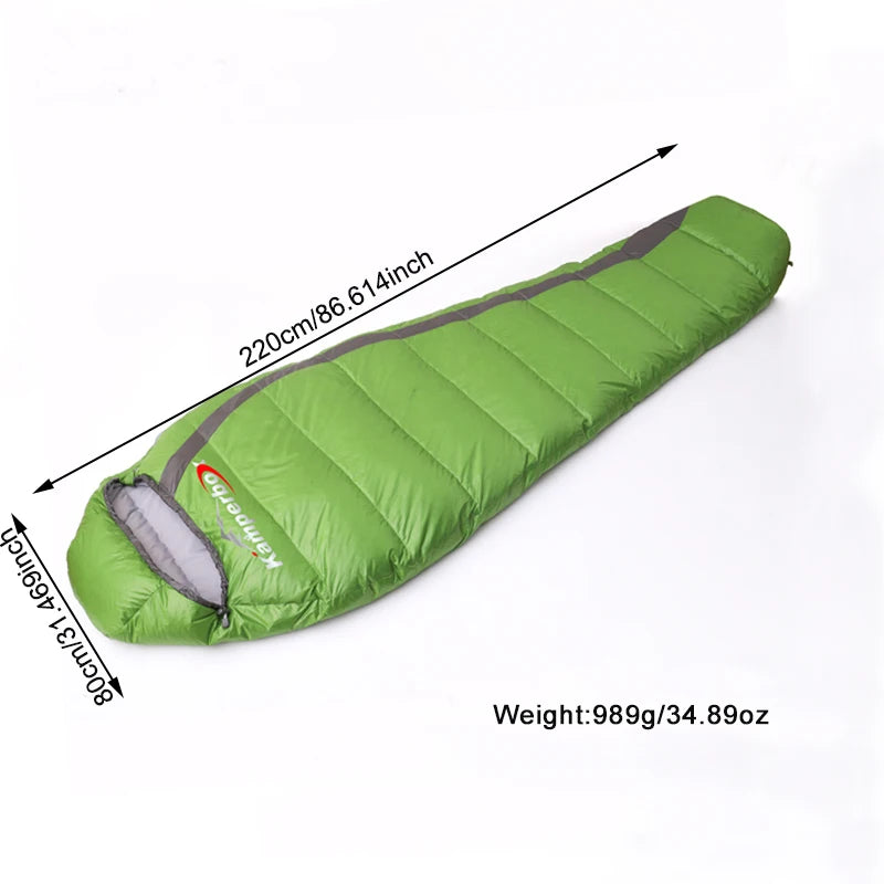 down Sleeping Bag Ultralight Sleeping Bag ,Winter Sleeping Bag Camping Equipment Lightweight Sleeping Bag Camping