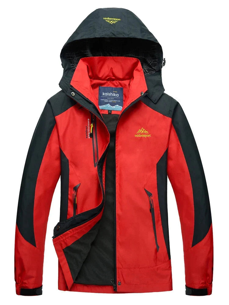 Women’s Colorblock Hooded Trail Jacket