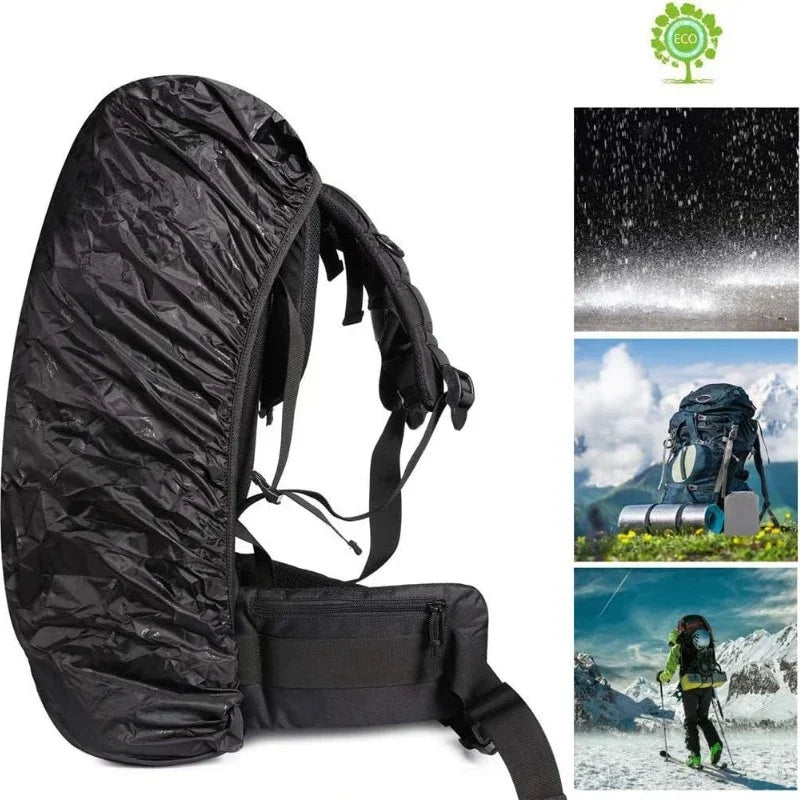 20L-60L Backpack Rain Shield Waterproof Dustproof Sun-Protected Bag Shield Outdoor Camping Hiking Backpack Protective Cover