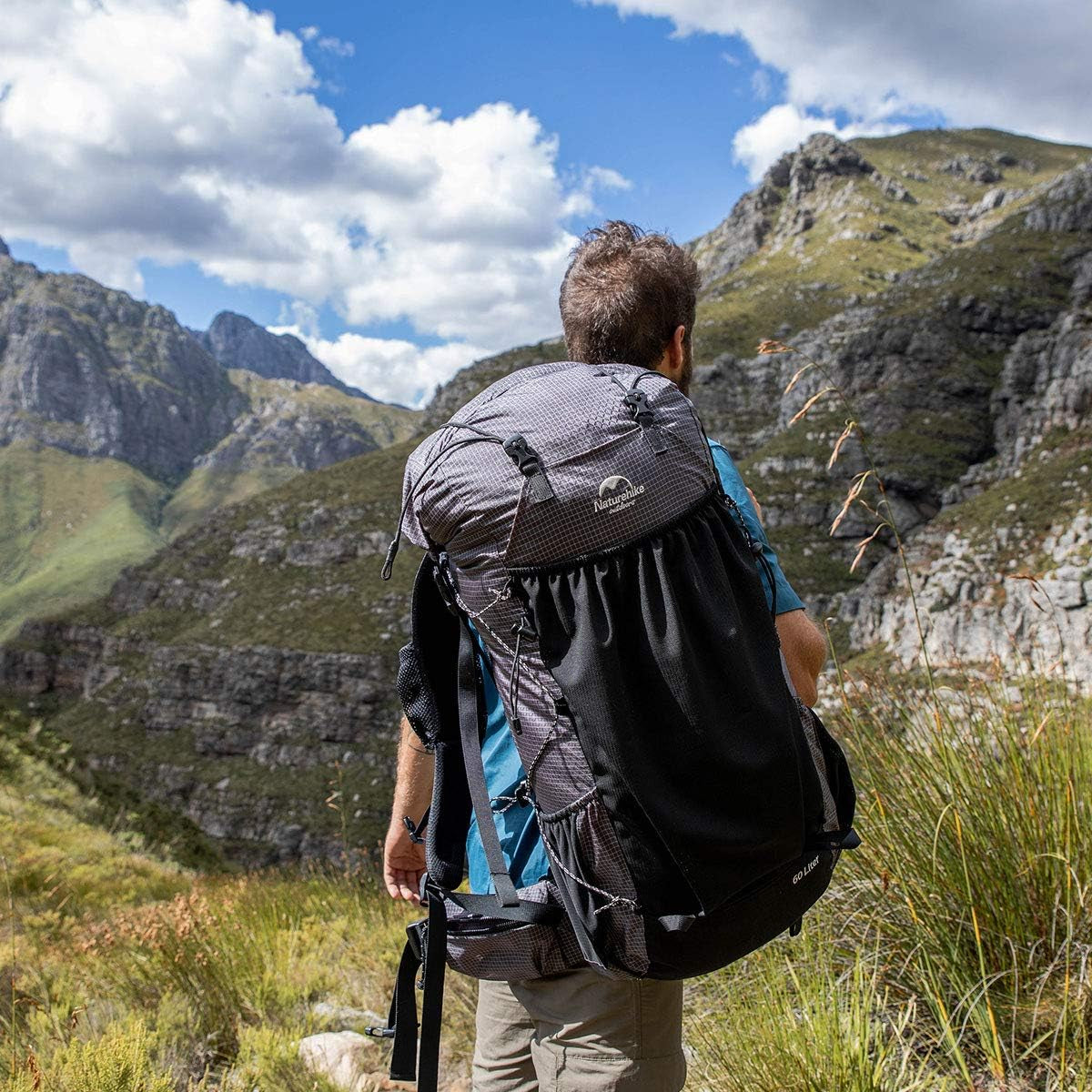 65L Internal-Frame Backpacking Pack