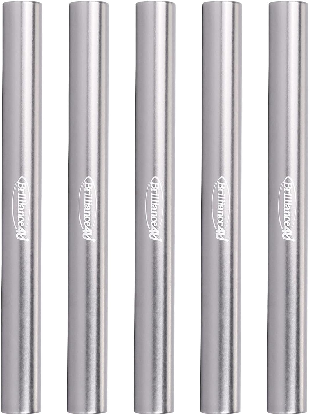 Aluminum tent-pole repair sleeves, five-pack
