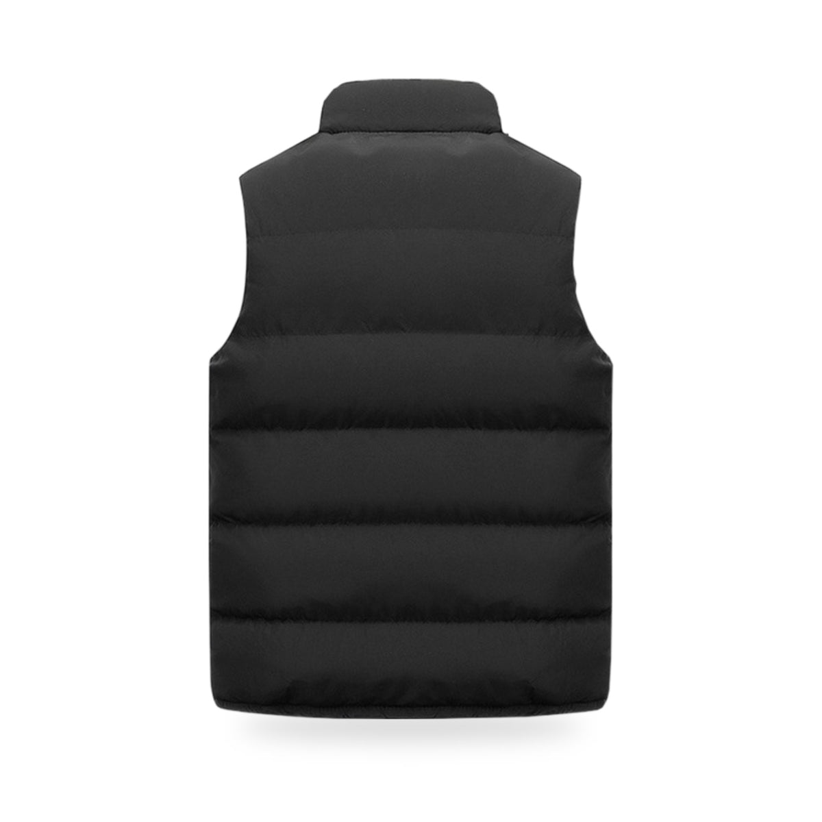 Quilted Puffer Vest, alternate view, photographed on a white background