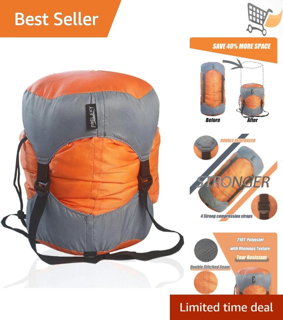 Compression travel and backpacking storage sack