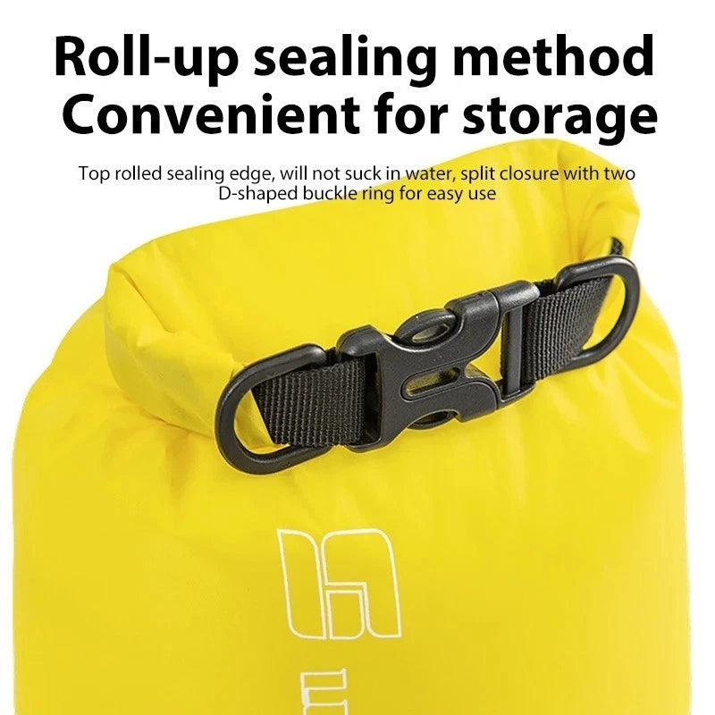 Roll-top dry bag closure detail exact supplier image
