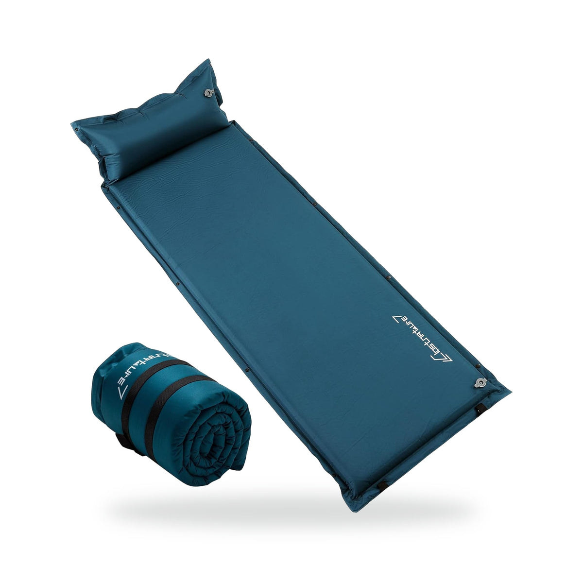 Self-Inflating Camping Pad — 1.5 Inch, photographed on a white background