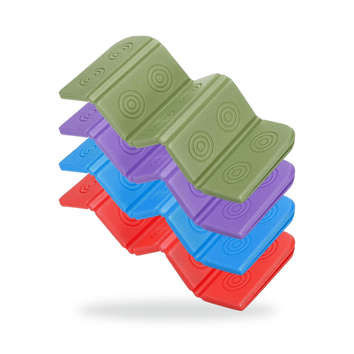 Folding Trail Sit Pads — 4 Pack, photographed on a white background