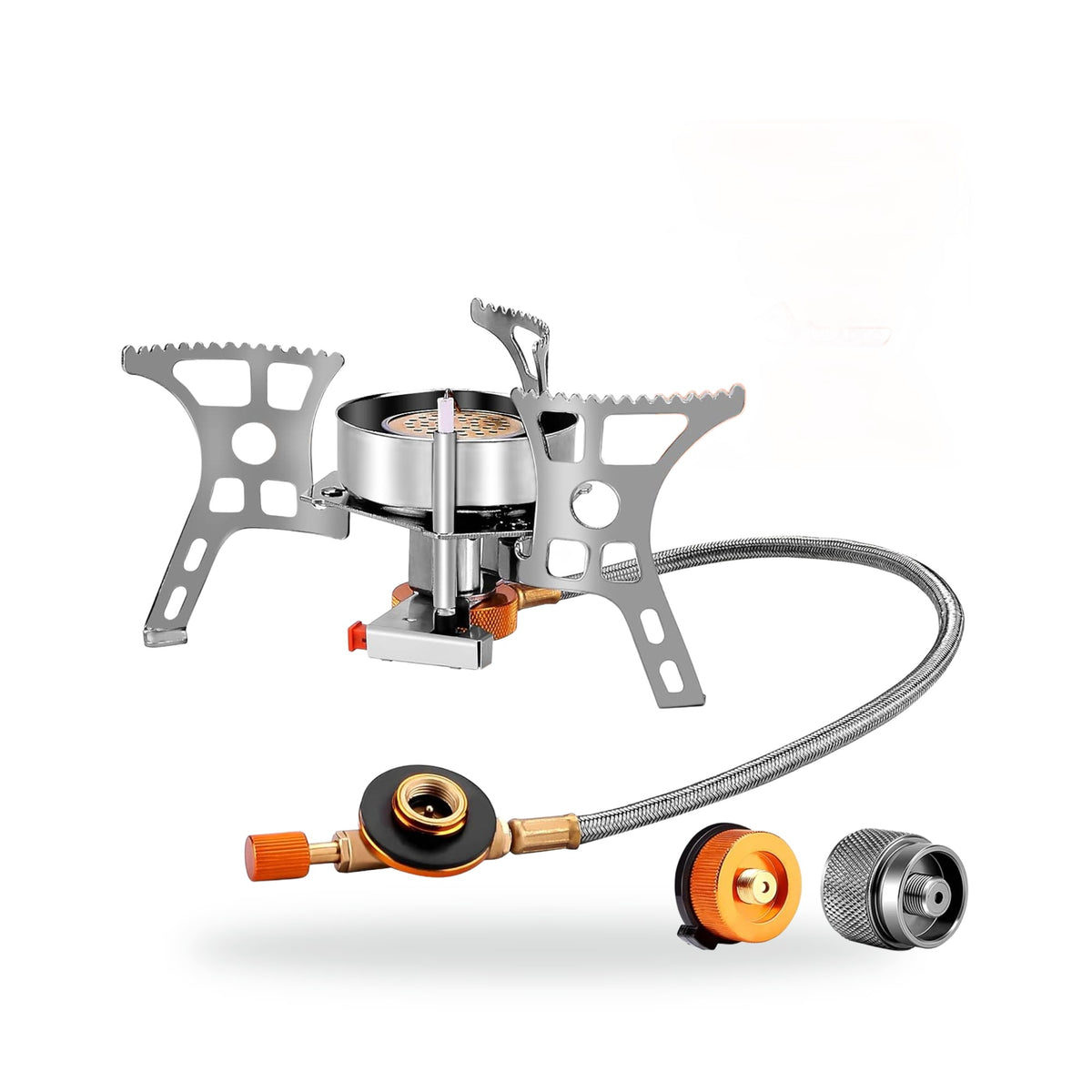 WADEO Windproof Canister Stove, photographed on a white background
