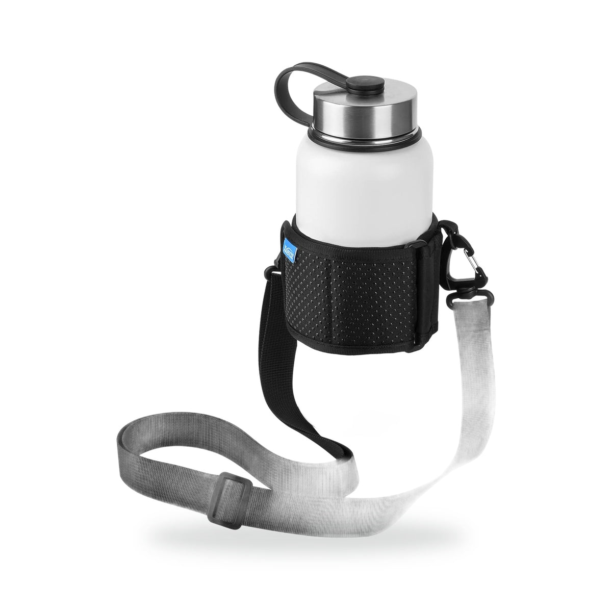 Adjustable Water-Bottle Carrier, photographed on a white background