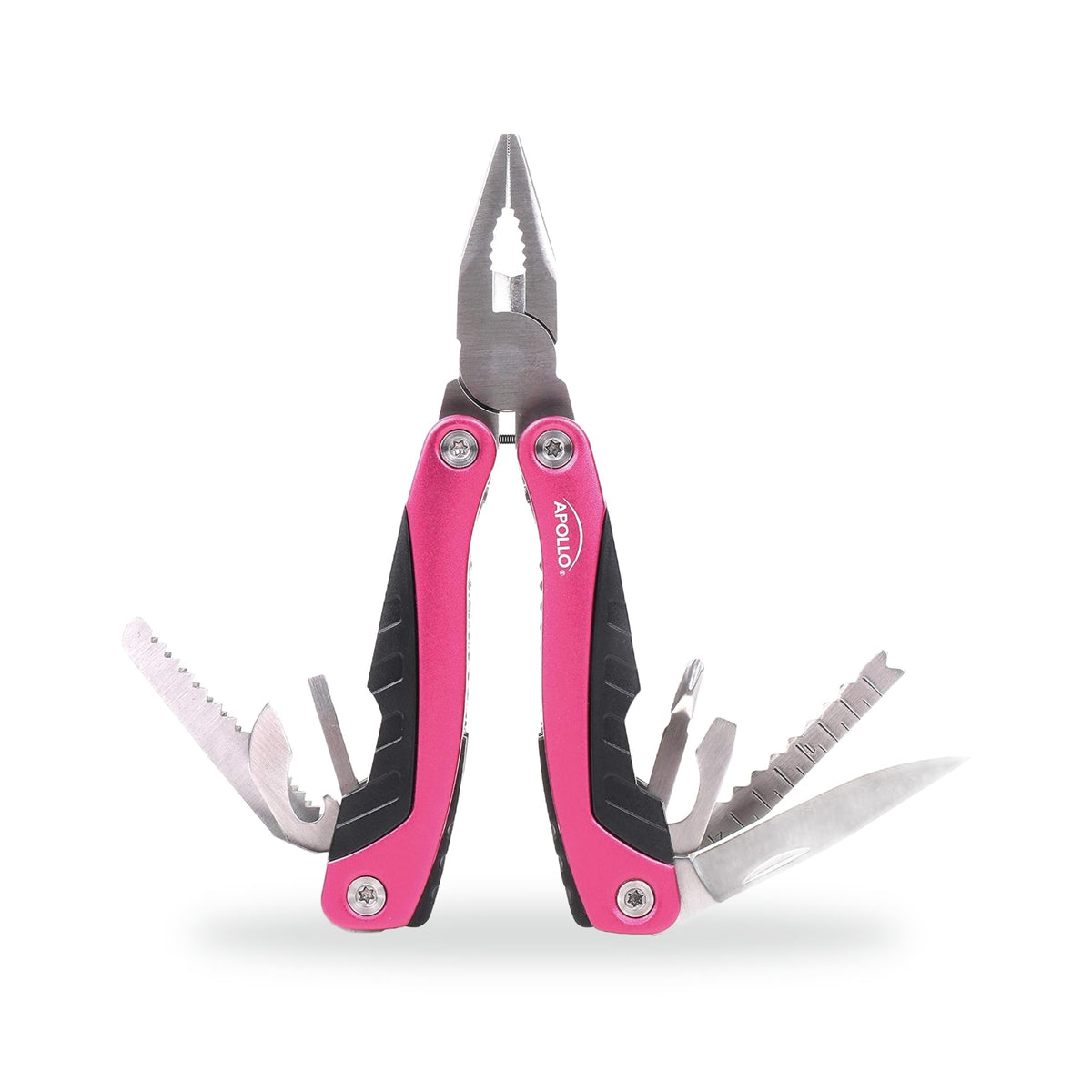 Apollo Tools 14-in-1 Pocket Multitool, photographed on a white background
