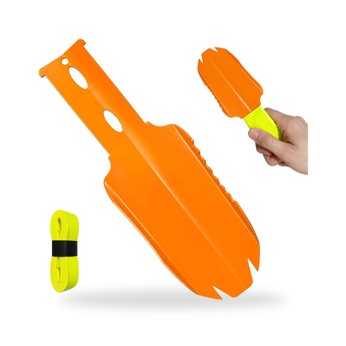 Ultralight Folding Trail Trowel, photographed on a white background